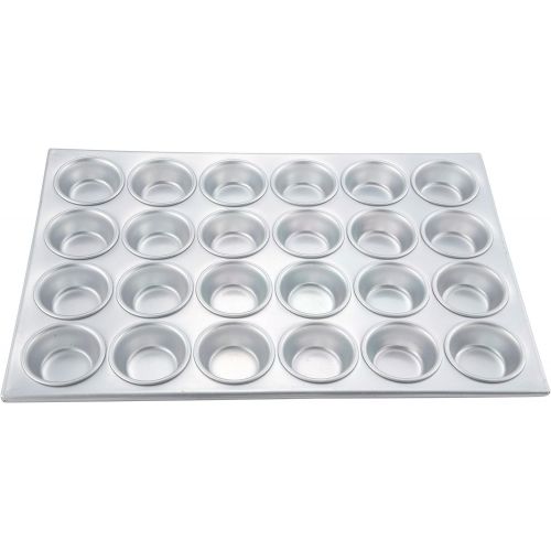  Winco AMF-24 24-Cup Non-stick Muffin and Cupcake Pan, Aluminum: Kitchen & Dining
