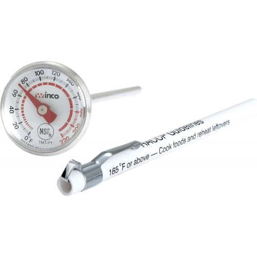  Winco Pocket Test Thermometer with 0 to 220-Degree Fahrenheit Temperature Range: Kitchen Thermometers: Kitchen & Dining