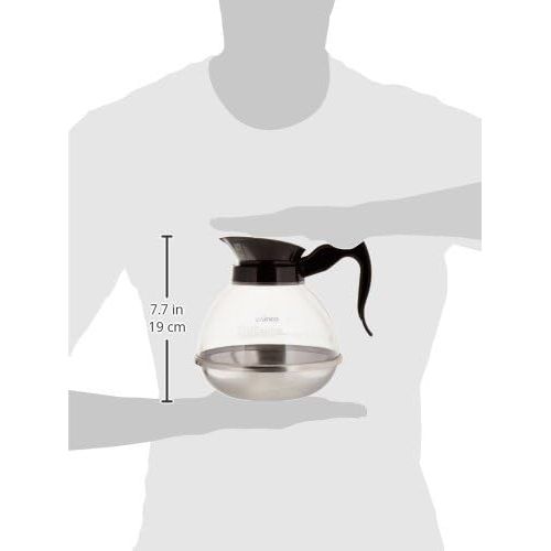  [아마존베스트]Winco Plastic Coffee Decanter, Stainless Steel, 64-Ounce