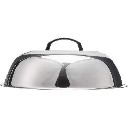  Winco WKCS-14 Stainless Steel Wok Cover, 13-3/4-Inch