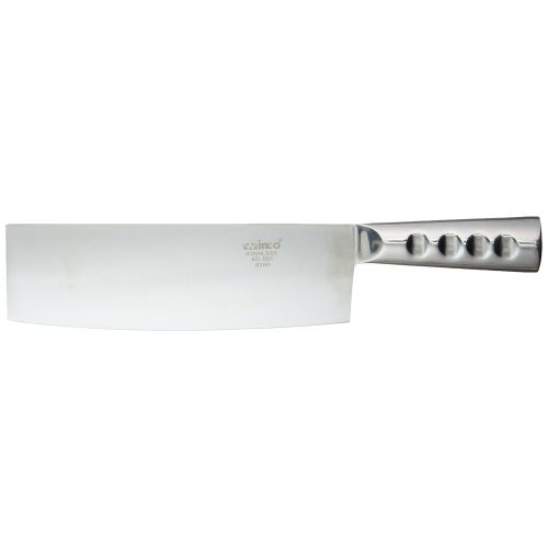  Winco KC-501 Chinese Cleaver with Steel Handle and 8-Inch by 2.25-Inch Blade