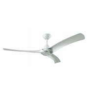 Wind River Droid 52 White Contemporary Ceiling Fan