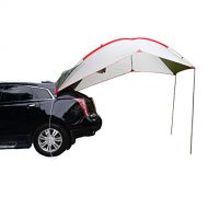 Wind Tour Portable Waterproof Car Rear Tent Outside Camping Shelter Outdoor Car Tent Trailer Tent Roof Top for Beach