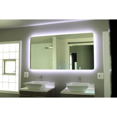  Windbay Backlit Led Light Bathroom Vanity Sink Mirror. Illuminated Mirror. (48)