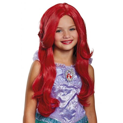  Windhaven Disney Princess Ariel Little Mermaid Costume - Dress, Wig, Purse, Gloves Teal