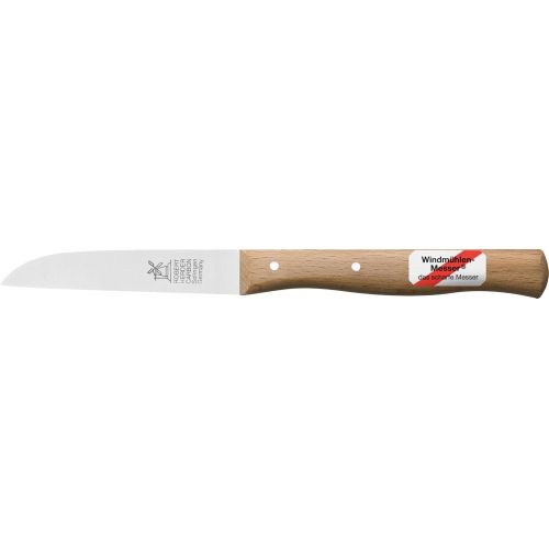  [아마존베스트]Windmuehlen 2 x Vegetable Knives, Small Kitchen Knife with Wooden Handle, Paring Knife, 8.5 cm Herder Windmill Knife, Classic Medium