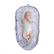 Windream Portable Crib for Bedroom/Travel Blue Star-Newborn Baby Bassinet for...