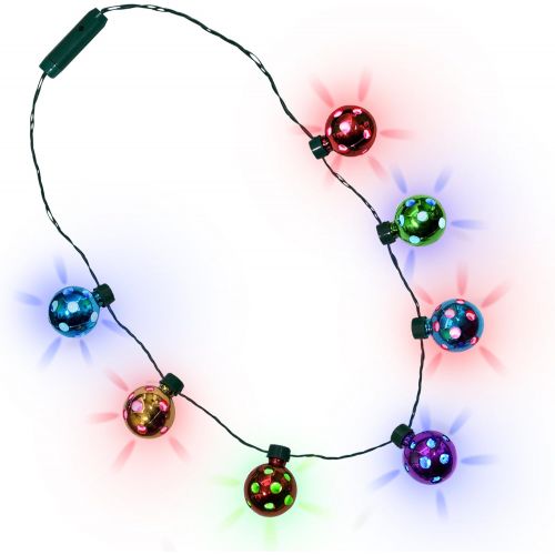  [아마존핫딜][아마존 핫딜] Windy City Novelties LED Holiday Jingle Bell Necklace for Kids and Adults