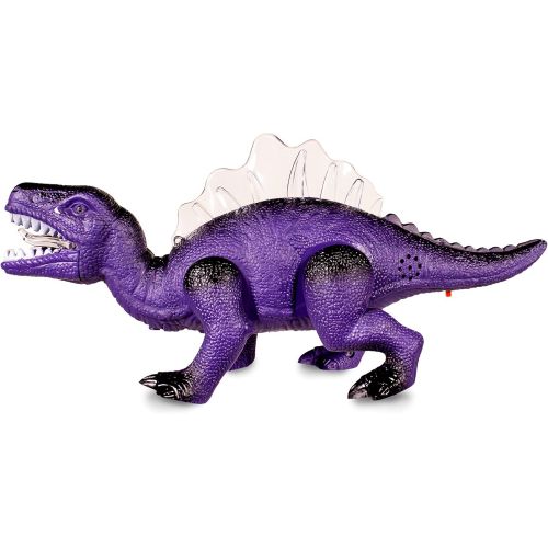  [아마존베스트]Windy City Novelties LED Light Up and Walking Realistic Dinosaur with Sound