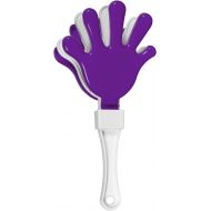 Windy City Novelties 12 Pack - Purple/White Hand Clapper Noise Makers Party Favors