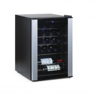 Wine Enthusiast 268 68 20 01 20-Bottle Evolution Series Wine Cooler, Stainless Trim