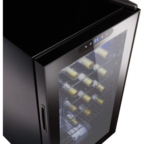  [아마존베스트]Wine Enthusiast 24-Bottle Compressor Wine Cooler with Upright Bottle Storage