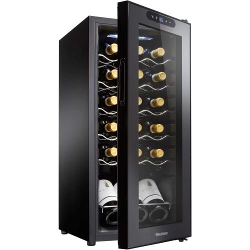 [아마존베스트]Wine Enthusiast 18-Bottle Single Zone Compressor Wine Cooler