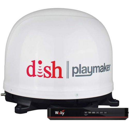  [아마존베스트]Winegard PL7000R Dish Playmaker Portable Antenna with Wally HD Satellite Receiver Bundle