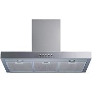 Winflo 30 Wall Mount Stainless Steel Convertible Range Hood with 450 CFM Air Flow, Aluminium Mesh Filters and LED Lights
