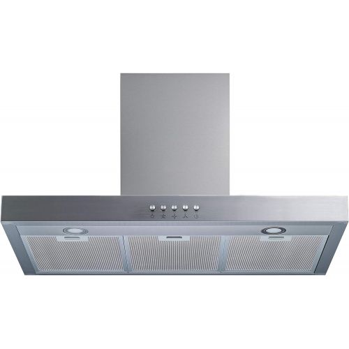  Winflo 30 Wall Mount Stainless Steel Convertible Range Hood with 450 CFM Air Flow, Aluminium Mesh Filters and LED Lights