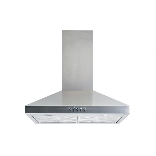  Winflo New 30 Convertible Stainless Steel Wall Mount Range Hood with Aluminum Mesh filter, Ultra bright LED lights and Push Button 3 Speed Control