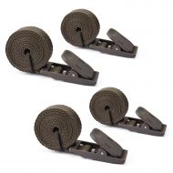 WingHome Wildlife Trail Camera Mounting Straps, Nylon Fiber Straps, Dark Olive 4PCS