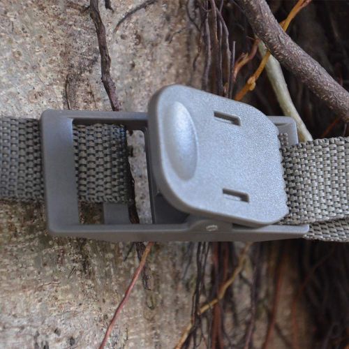  WingHome Wildlife Trail Camera Mounting Straps, Nylon Fiber Straps, Dark Olive 4PCS