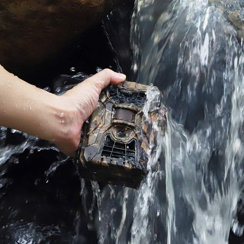  WingHome Trail Camera, 24MP 1080P Game Camera No Glow Infrared Night Camera for Wildlife Waterproof with Color LCD Display Motion Activated Camera for Wildlife Monitoring Photograp