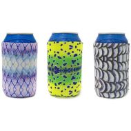 Wingo Outdoors Salt Fish Skin Can Cooler 3-Pack W-CAN-SAL-3PK CampSaver