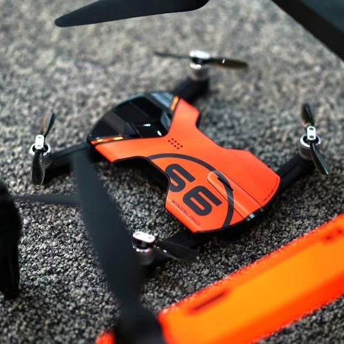  Wingsland S6 Drone 4K Pocket Drone Digital Camera Accessory Kit, Orange (S6 Orange)
