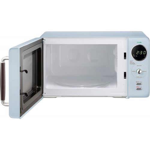  [아마존베스트]WINIA WOR07R3ZEL Retro Countertop Microwave Oven, 0.7 Cu. Ft, City Blue