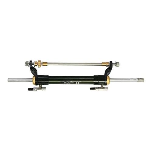  Woqi ZA0301 Outboard Hydraulic Steering Kit With Helm Pump, Hydraulic Cylinder and Tubing