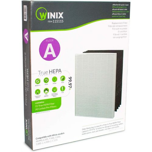  [아마존베스트]Genuine Winix 115115 Replacement Filter A for C535, 5300-2, P300, 5300