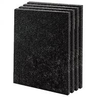 Winix 115119 Size 21-Additional Odor Control Carbon Pre-Filters-Set of 4, Black