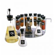 Wink Chemists Spice Rack, 14 Piece Chemistry Spice Rack Set