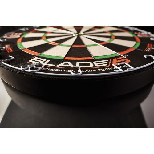  Winmau Blade 5 Dual Core Bristle Dartboard with Increased Scoring Area and Improved Dart Deflection for Reduced Bounce-Outs