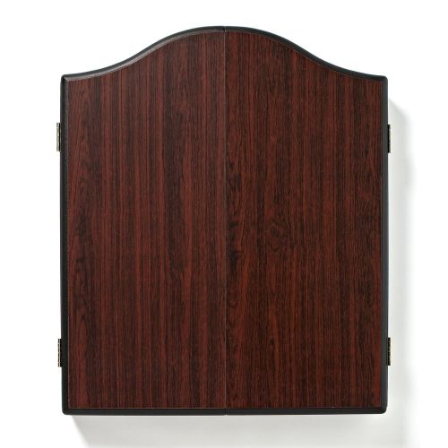  Winmau Darts cabinet (wooden in a dark red-brown finish)