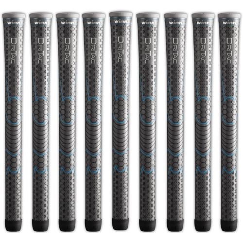  Winn Set of 9 or 13 New DRI-TAC Ladies Gray Golf Grip. 3DT-GY DRITAC