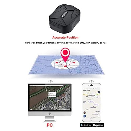  [아마존베스트]Winnes tk905b GPS Tracker Car 150 Days Standby Locator GPS Reminder for Vehicle Truck Motorcycle