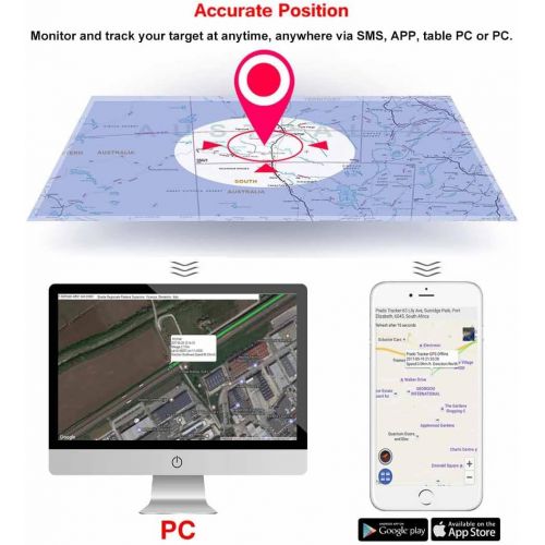  [아마존베스트]GPS tracker, Winnes car truck vehicle real time GPS tracker anti-theft GPS tracking mini GSM GPRS SIM GPS location GPS outdoor navigation with App