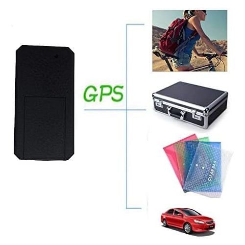  [아마존베스트]Winnes Mini GPS Tracker, Magnet Micro GPS Location, Anti Theft Realtime, GPS Locator for Handbag Wallet Bags School Bag Key Documents Lost Finder Tracker TK901 Black