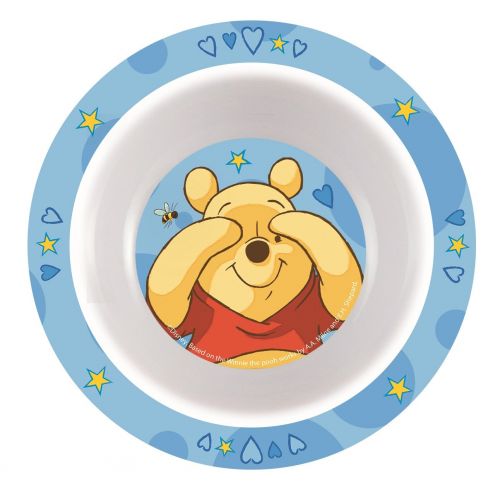  Winnie the Pooh Kuechenset fuer Kinder - Teller, Suppen-Teller, Mueslischale, Platz-Set, Trinbecher mit Henkel
