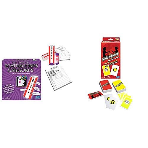  Winning Moves Games Scattergories Categories - A Fun Twist on The Fast-Thinking Original - 2 or More Players & The Card Game Your Favorite Categories Game Meets Slap Jack for at Home, On a Road Trip,