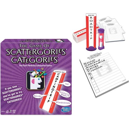  Winning Moves Games Scattergories Categories - A Fun Twist on the Fast-Thinking Original - 2 or More Players - Ages 12 and Up