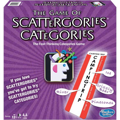  Winning Moves Games Scattergories Categories - A Fun Twist on the Fast-Thinking Original - 2 or More Players - Ages 12 and Up