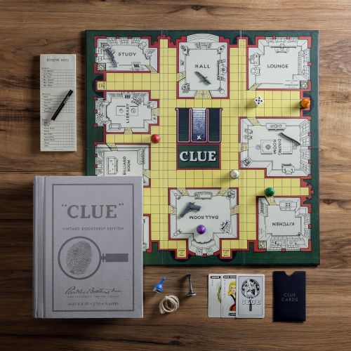  Winning Solutions Clue Vintage Bookshelf Edition