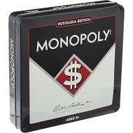 Winning Solutions Monopoly Nostalgia Tin Board Games, Multi, 10.5 L x 10.5 W x 2 H