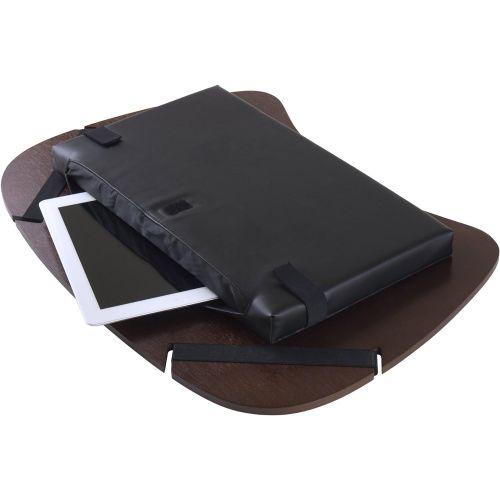  Winsome Wood Kane Lap Desk with Cushion and Metal Rod