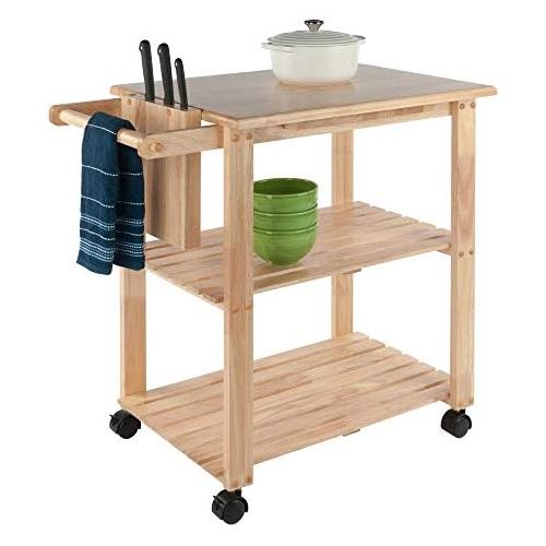  Winsome Wood Mario Kitchen, Natural