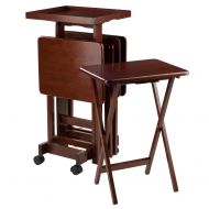 Winsome Wood 94828 Isabelle Snack Table Walnut