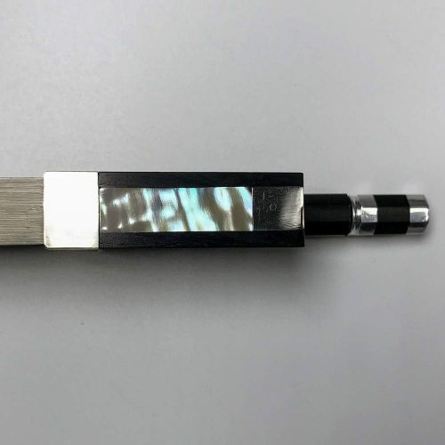  WinsterBow Carbon Fiber Violin Bow 4/4 Violin Bow Unbleached White Horse Hair Art No.VN108