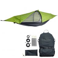 WintMing flying tent: Unique All-in-ONE Hammock Tent, Bivy Tent, Hammock and Rain Poncho + Fine Mesh Mosquito Net