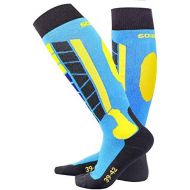 [아마존베스트]Rain Bingo Winter Ski Socks，Kids Snowboard Warm Hiking Knee Socks Over The Calf OTC High Performance for Girls and Boys