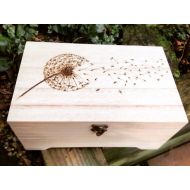 /Winterhillcrafts Ashes storage, memorial anniversary keepsake box, in sympathy, in loving memory, funeral gift